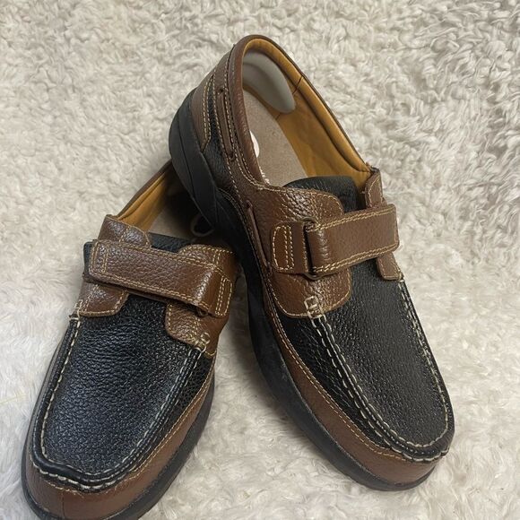 Dr. Comfort Mike 8660 Diabetic Men’s Casual Shoes Leather Black/Brown SZ12W main image 9